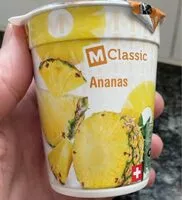 Mängden socker i Yogourt MClassic Ananas