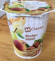 Mängden socker i Bircher-müesli