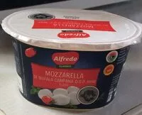 Mängden socker i Mozzarella di bufala campana DOP mini