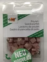 Mängden socker i Lardons de poulet