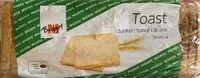 Mängden socker i Toast foncé