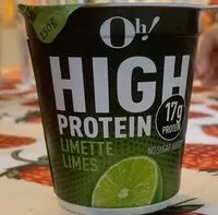 Mängden socker i High protein limette limes
