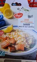 Mängden socker i Saumon avec riz