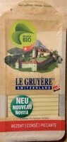 Mängden socker i Bio gruyère AOP corsé tranches