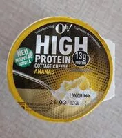 Mängden socker i High protein cottage cheese ananas