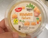 Mängden socker i Hummus nature