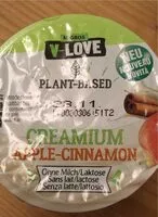 Mängden socker i Creamium apple-cinnamon