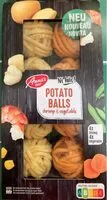 Mängden socker i Potato Balls shrimp & vegetable