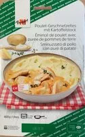 Mängden socker i Emince de poulet avec puré de pomme de terre