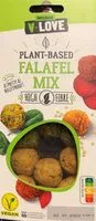 Mängden socker i Plant-based falafel mix