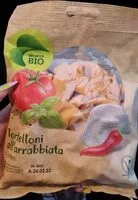 Mängden socker i Tortelloni all'arrabbiata