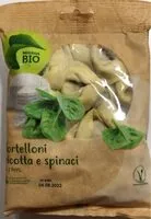 Mängden socker i Tortelloni ricotta e spinaci