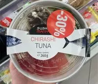 Mängden socker i Sushi tuna chirashi