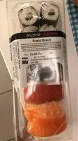 Mängden socker i Sushi snack