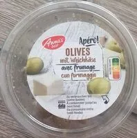 Mängden socker i Oliven mit Weichkäse