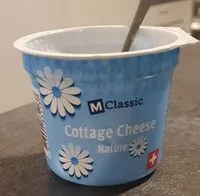 Mängden socker i Cottage cheese nature