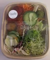 Mängden socker i Mischsalat mit Falafel