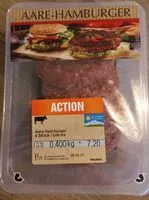 Mängden socker i Aare-Hamburger