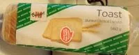 Mängden socker i Toast pain