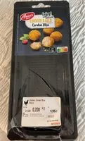 Mängden socker i Chicken balls cordon bleu