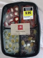 Mängden socker i Piatto Antipasti