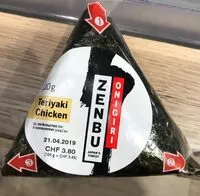 Mängden socker i Teriyaki Onigiri