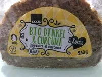 Mängden socker i Pain Bio d'épautre et curcuma