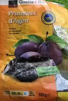 Mängden socker i Pruneaux d'Agen