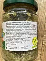 Mängden socker i Pesto au chanvre
