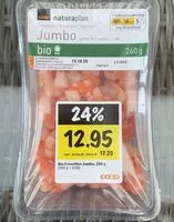 Mängden socker i Crevettes cuites