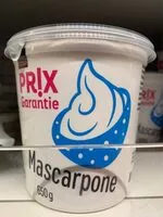 Mängden socker i Mascarpone