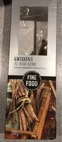 Mängden socker i Grissini al riso nero