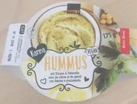 Mängden socker i Hummus with lemon and parsley