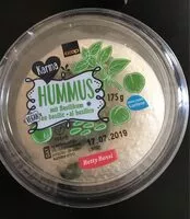 Mängden socker i Hummus au basilic