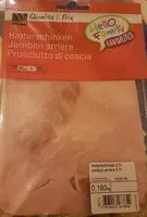 Mängden socker i Jambon arrière