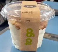 Mängden socker i Milchreis Apfle-Zimt