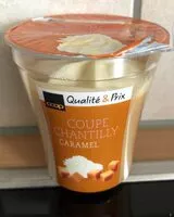 Mängden socker i Coupe Chantilly Caramel