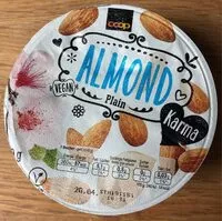 Mängden socker i Yogourt Almond Plain Karma