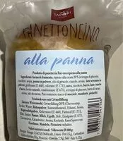 Mängden socker i Panettoncino alla panna (à la crème)