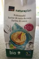 Mängden socker i Farine de noix de coco