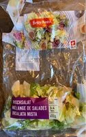 Mängden socker i mélange de salades