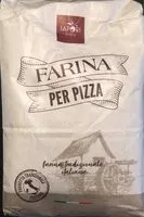 Mängden socker i Farine per pizza