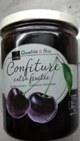 Mängden socker i Confiture de cerises noires