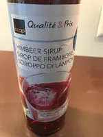 Mängden socker i Sirop de Framboise