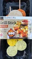 Mängden socker i Grill Stick Mixed