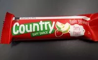 Mängden socker i Country soft snack Apple Strawberry