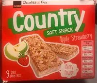 Mängden socker i Country soft snack