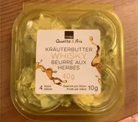 Mängden socker i Beurre aux herbes