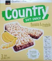 Mängden socker i Country soft snack