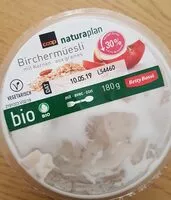 Mängden socker i Birchermüesli aux graines